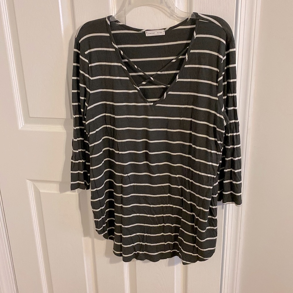 Emory Park Striped Top